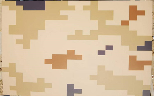 成都荒漠迷彩漆喷涂